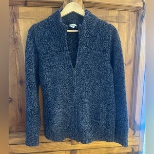 L.L. Bean Women’s Blue Lambs Wool Sweater Medium Regular